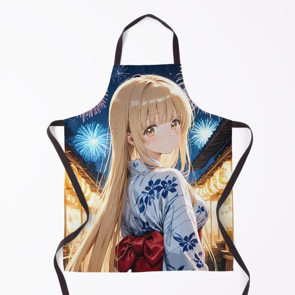 Item preview, Mahiru Shiina Angel Next Door Festival Fireworks Yukata Night Glow designed and sold by MicaheHaffner.