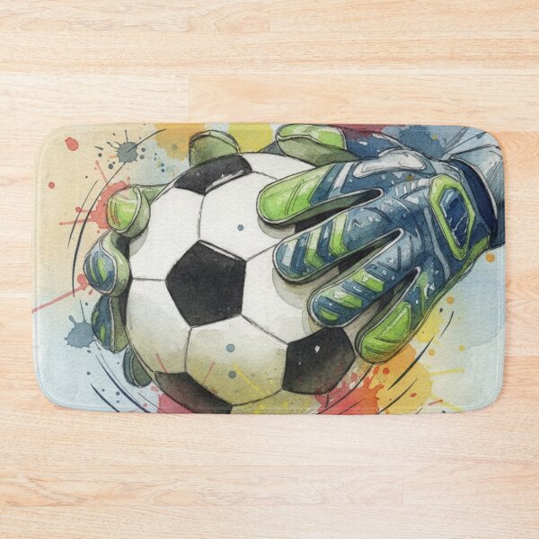 Item preview, Steel Hands | Goalkeeper Gloves with Watercolor Ball designed and sold by HeyHas.