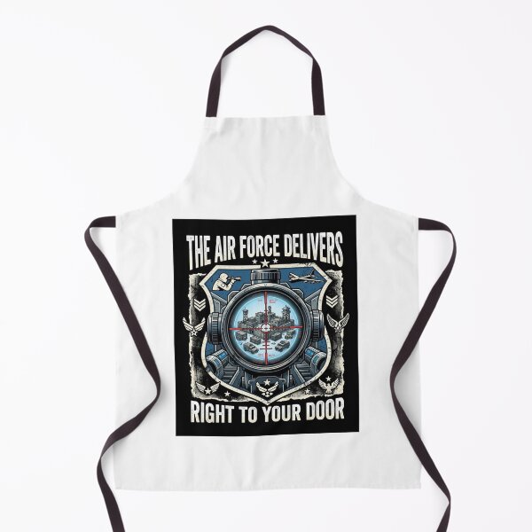 Item preview, The Airforce Delivers Right To Your Door – Vintage Military T‑Shirt designed and sold by Tws-Tees.