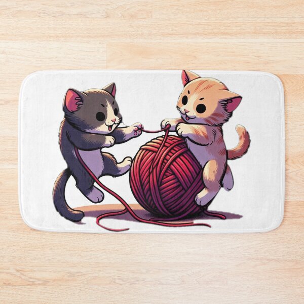 Item preview, Kittens Playing with Yarn designed and sold by Joel0708.