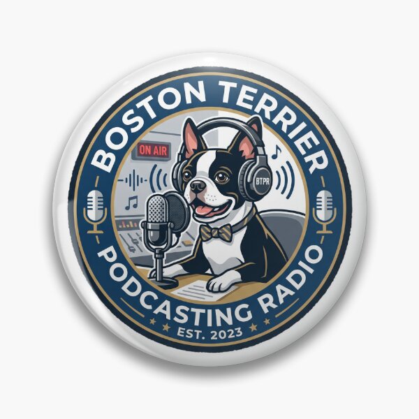 Item preview, Boston Terrier Podcasting Radio Studio Audio Stream designed and sold by PictoVibe.