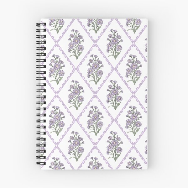 Item preview, Aster Flower Pattern | Vintage Botanical Cottagecore Floral Design designed and sold by storieslanguage.