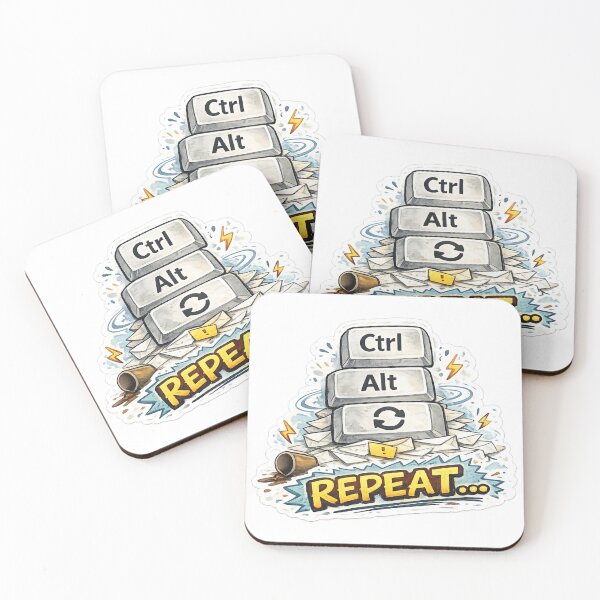 Item preview, Ctrl Alt Repeat designed and sold by Genzfirevibes.