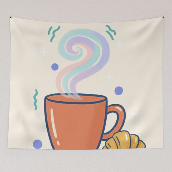 Item preview, Coffee with Magic | Kawaii Illustration for Coffee Lovers designed and sold by HeyHas.