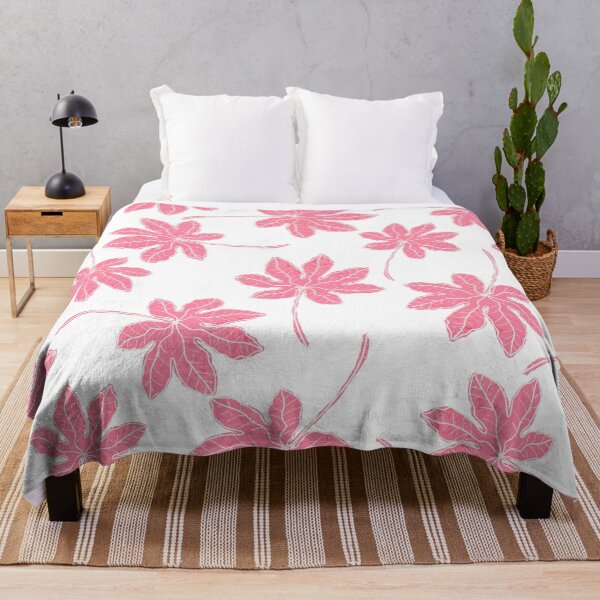 Item preview, Aesthetic Blush Pink Tropical Leaves Pattern designed and sold by altastudio.