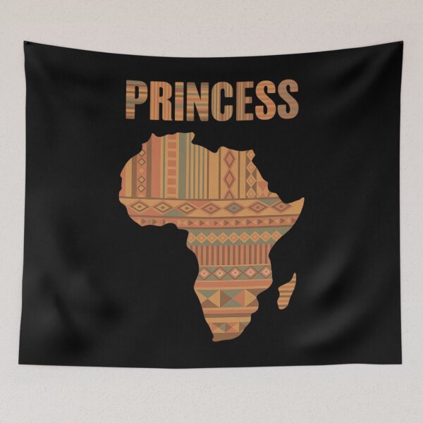 Artikelvorschau, Afrika Prinzessin Kente Muster Juneteenth Afrika Prinzessin entworfen und verkauft von sailorjessiArt.