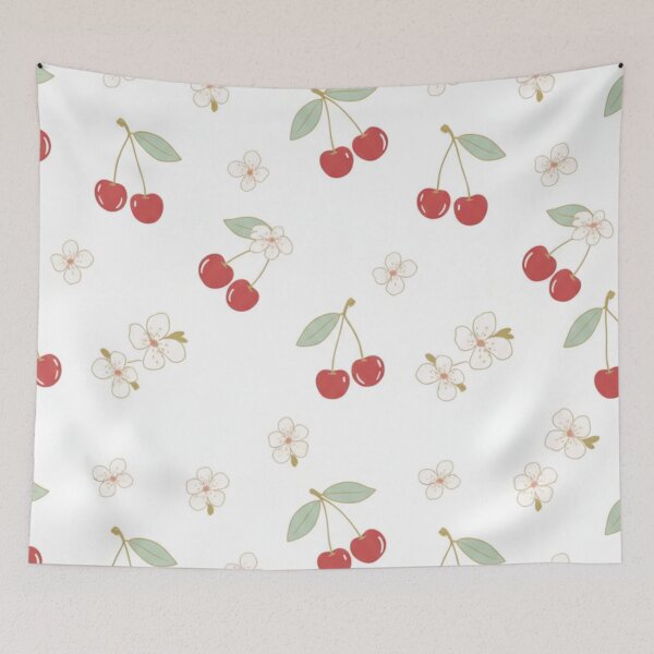 Item preview, Vintage Cherry Pattern | Cottagecore Print designed and sold by HeyHas.