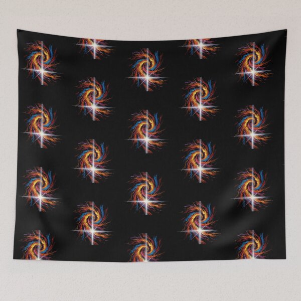 Item preview, Dynamic Abstract Cross Energy Passion Faith Art designed and sold by Avery Lane Studios.