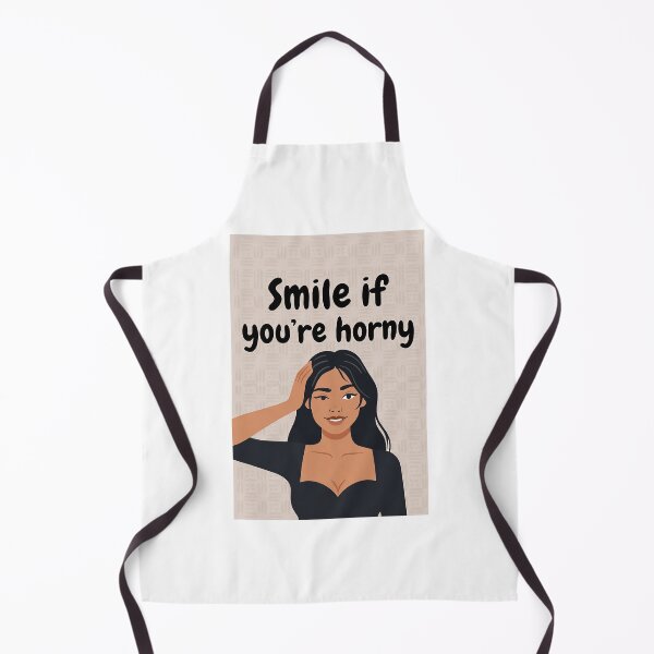 Item preview, Smile If You're Horny | Cheeky Funny Shirt designed and sold by FatCatStudios.