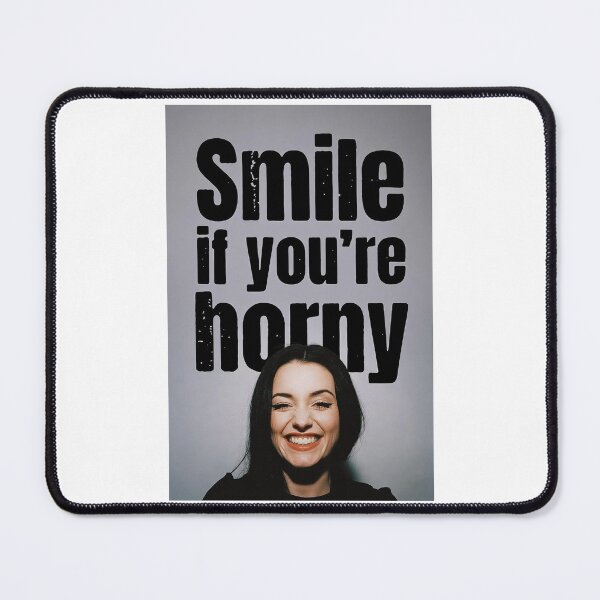 Item preview, Smile If You're Horny | Cheeky Funny Shirt designed and sold by FatCatStudios.