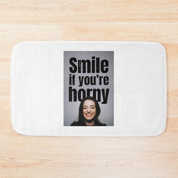 Item preview, Smile If You're Horny | Cheeky Funny Shirt designed and sold by FatCatStudios.