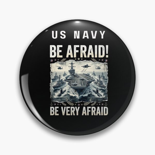 Item preview, US Navy Be afraid be very afraid– Navy Battle Group Vintage Military T-Shirt designed and sold by Tws-Tees.