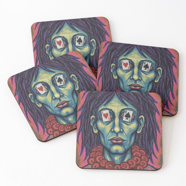Item preview, Destiny in the Gaze | Surrealist Portrait with Letters designed and sold by HeyHas.