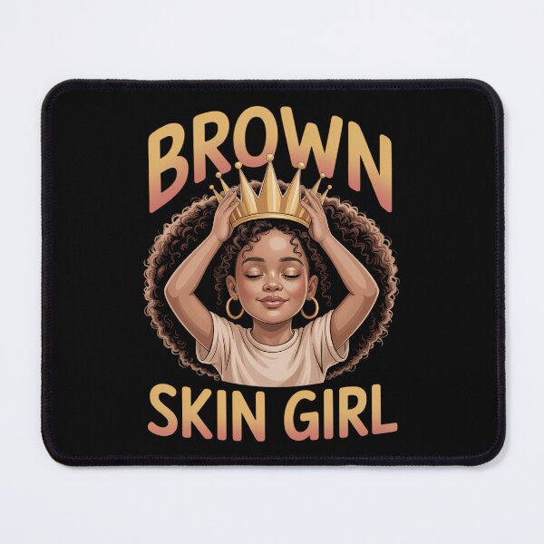 Item preview, African Girls Brown Skin Girl Black Melanin Juneteenth Girls designed and sold by sailorjessiArt.