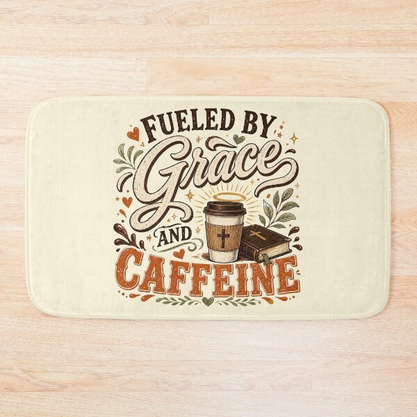 Item preview, Christian Coffee, Fueled By Grace And Caffeine designed and sold by graphic-genie.
