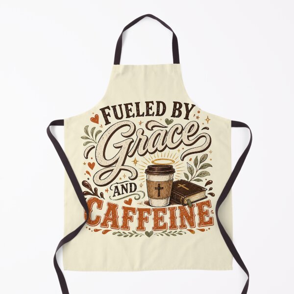 Item preview, Christian Coffee, Fueled By Grace And Caffeine designed and sold by graphic-genie.