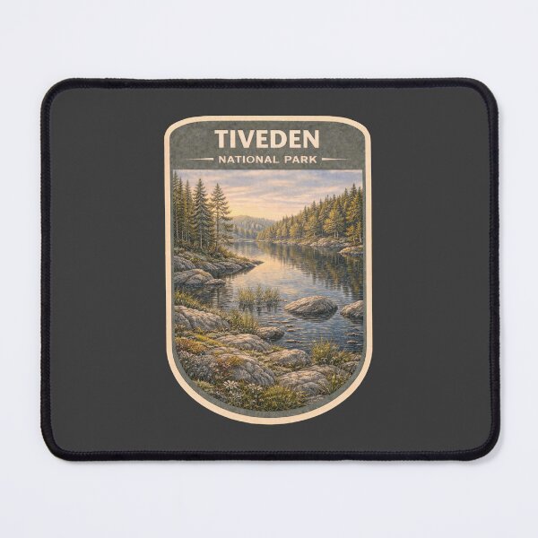 Item preview, Vintage Sweden National Park Travel Print: Tiveden designed and sold by PinUpPizzazz.