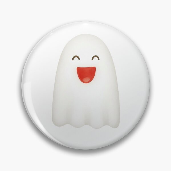 Item preview, Cute Happy Ghost Watercolor Halloween Art Print designed and sold by Little Bloom Studio.