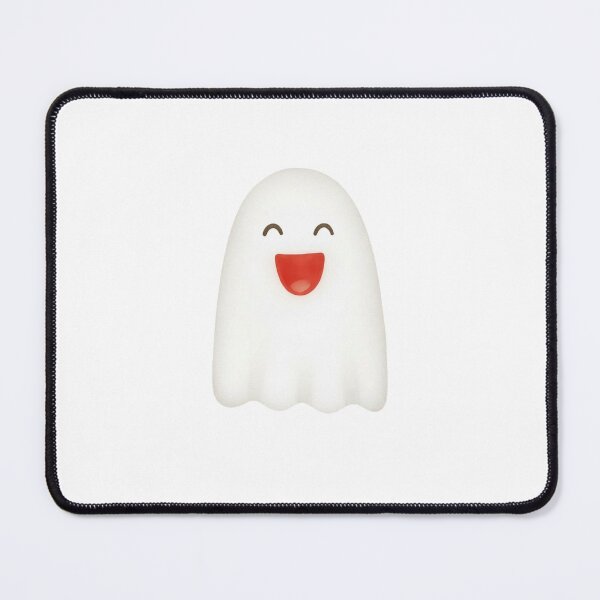 Item preview, Cute Happy Ghost Watercolor Halloween Art Print designed and sold by Little Bloom Studio.