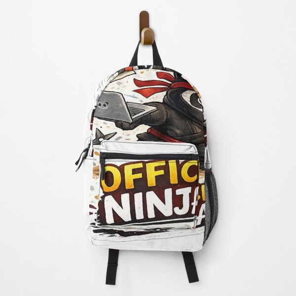 Item preview, Office Ninja – Multitasking Master Sticker designed and sold by Genzfirevibes.