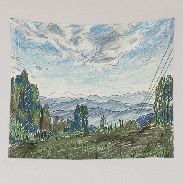 Item preview, Between grass and clouds designed and sold by CristianCEB.