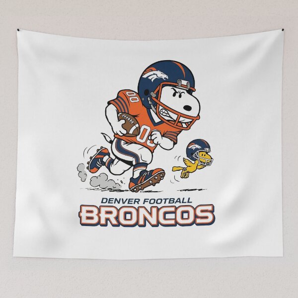 Item preview, Snoopy Broncoss Football Player Running designed and sold by WilliamFerris.