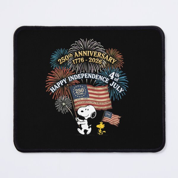 Item preview, Snoopy 250th Anniversary 4th of July  designed and sold by catlolistore.