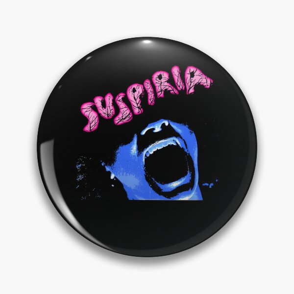 Item preview, Close Up of a Screaming Blue Face Under Textured Pink designed and sold by alexasview.