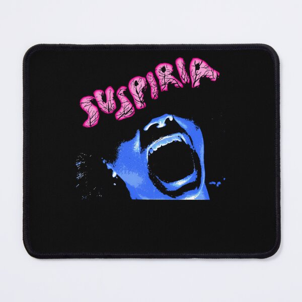 Item preview, Close Up of a Screaming Blue Face Under Textured Pink designed and sold by alexasview.