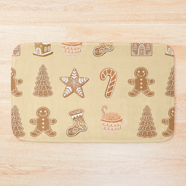 Item preview, Gingerbread throw pillow, Christmas Decorative Accent designed and sold by JCozycorner.
