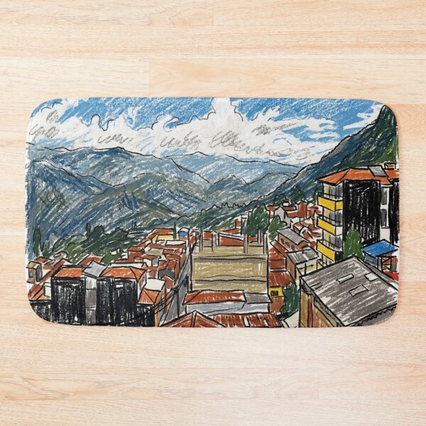 Item preview, Nestled among mountains, the village designed and sold by CristianCEB.