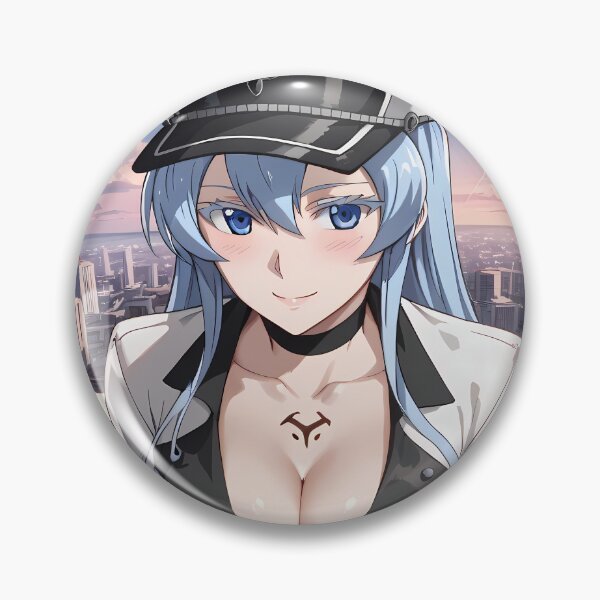 Item preview, Esdeath Akame Ga Kill Sunset Skyline Ice Queen designed and sold by B5fivemerch.