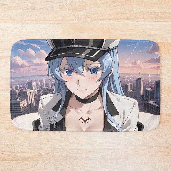 Item preview, Esdeath Akame Ga Kill Sunset Skyline Ice Queen designed and sold by B5fivemerch.