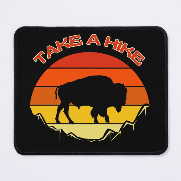 Item preview, Take a Hike with Buffalo designed and sold by The Retromotel.