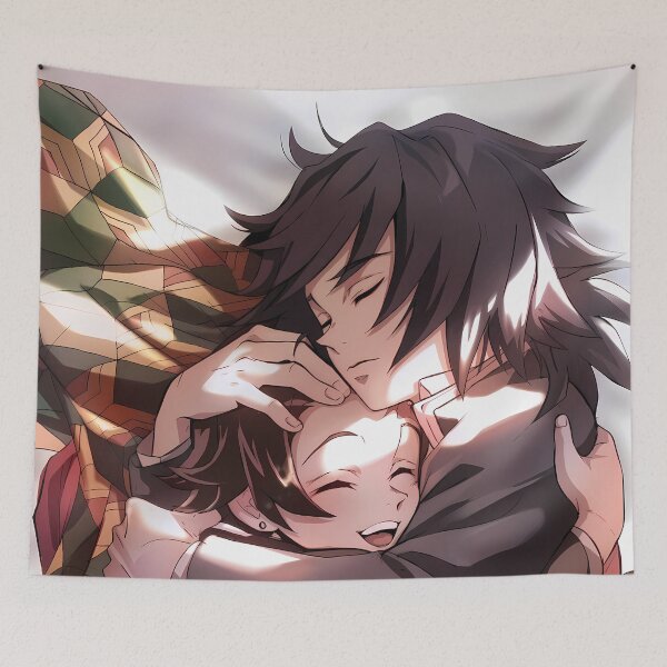 Item preview, Giyu Tomioka Demon Slayer Quiet Embrace designed and sold by B5fivemerch.