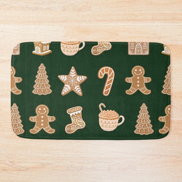 Item preview, Gingerbread throw pillow, Christmas Decorative Accent designed and sold by JCozycorner.