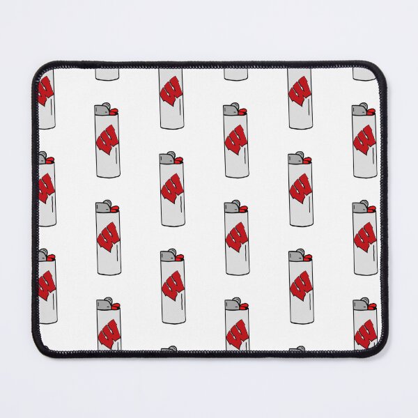 Item preview, University of Wisconsin lighter designed and sold by Lucia-art.