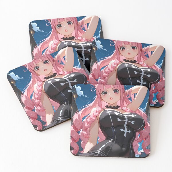 Item preview, Perona One Piece Moon Night Gothic Pink Hair Look designed and sold by B5fivemerch.