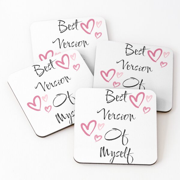 Item preview, Best Version of Myself – Bold Motivational Typography designed and sold by Swati's Digital Den.
