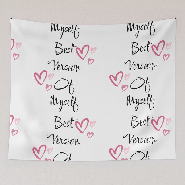 Item preview, Best Version of Myself – Bold Motivational Typography designed and sold by Swati's Digital Den.