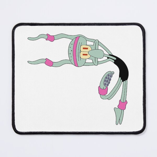 Item preview, Squidward Stretching Funny Cartoon designed and sold by LuloCreative.