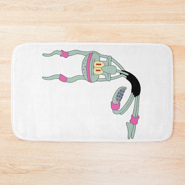 Item preview, Squidward Stretching Funny Cartoon designed and sold by LuloCreative.