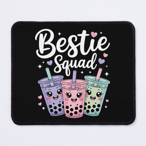 Item preview, Bestie Squad Twin Day For Girls BFF Boba Tea Best Friend  designed and sold by sailorjessiArt.