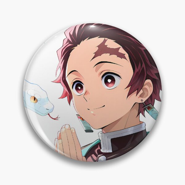 Item preview, Tanjiro Kamado Demon Slayer Serene Prayer Moment With Snake designed and sold by B5fivemerch.