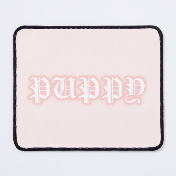 Item preview, Pastel "Puppy" Gothic Old English Text | Cute Pink Y2K Gothic Typography designed and sold by KawaiiTexts.
