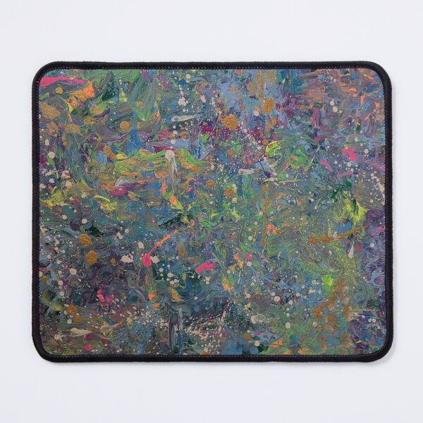 Item preview, Winter Galaxy Neon Splatter - Abstract Art designed and sold by ivanafive.