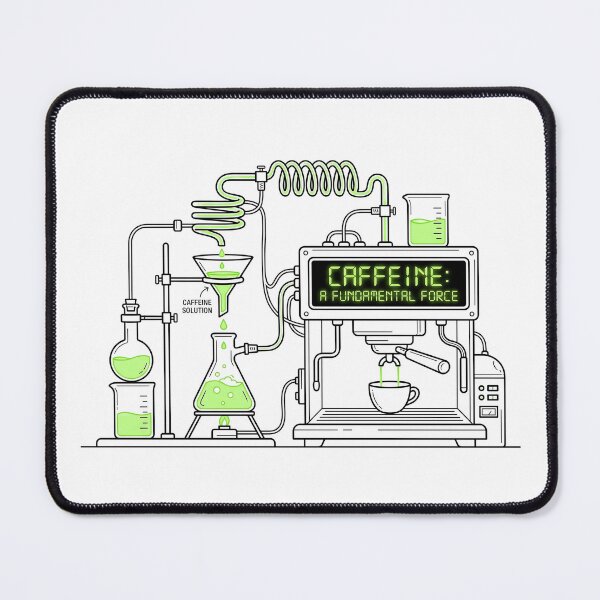 Item preview, Caffeine A Fundamental Force Science Lab Espresso Machine designed and sold by pattman.