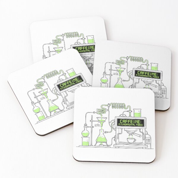 Item preview, Caffeine A Fundamental Force Science Lab Espresso Machine designed and sold by pattman.