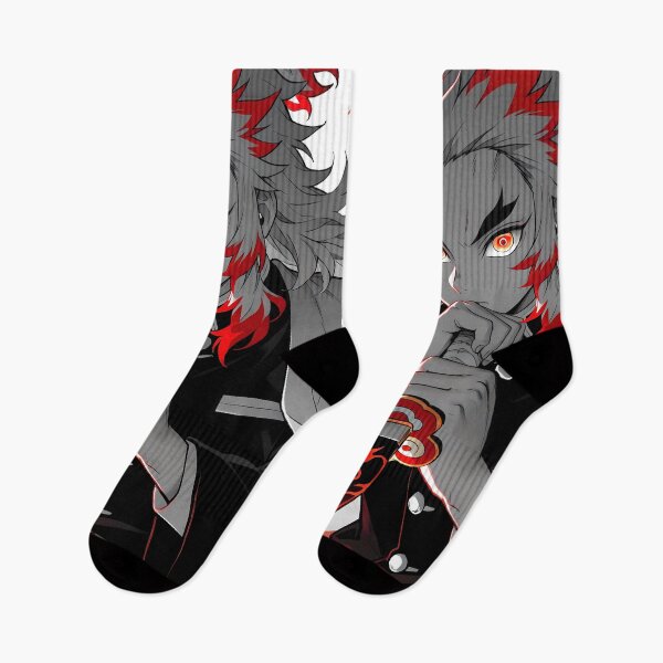 Item preview, Inosuke Hashibira Demon Slayer Monochrome Fire Mood Intense Stare designed and sold by B5fivemerch.