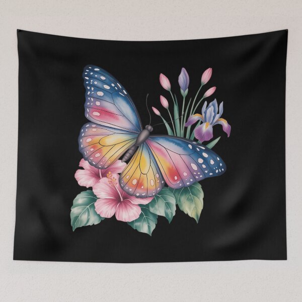 Item preview, Butterfly Wildflower Mental Health Quotes designed and sold by sailorjessiArt.